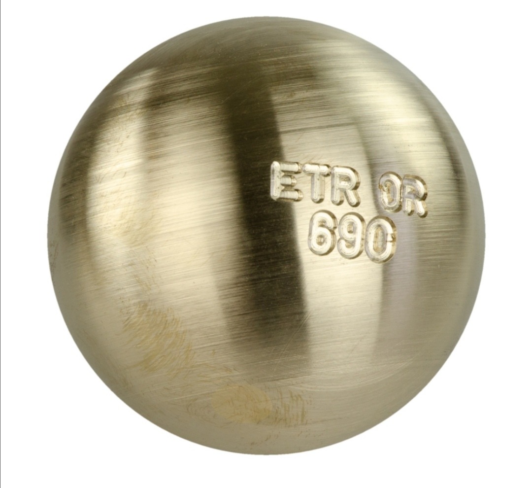 Boule ETR-Bronze jaune