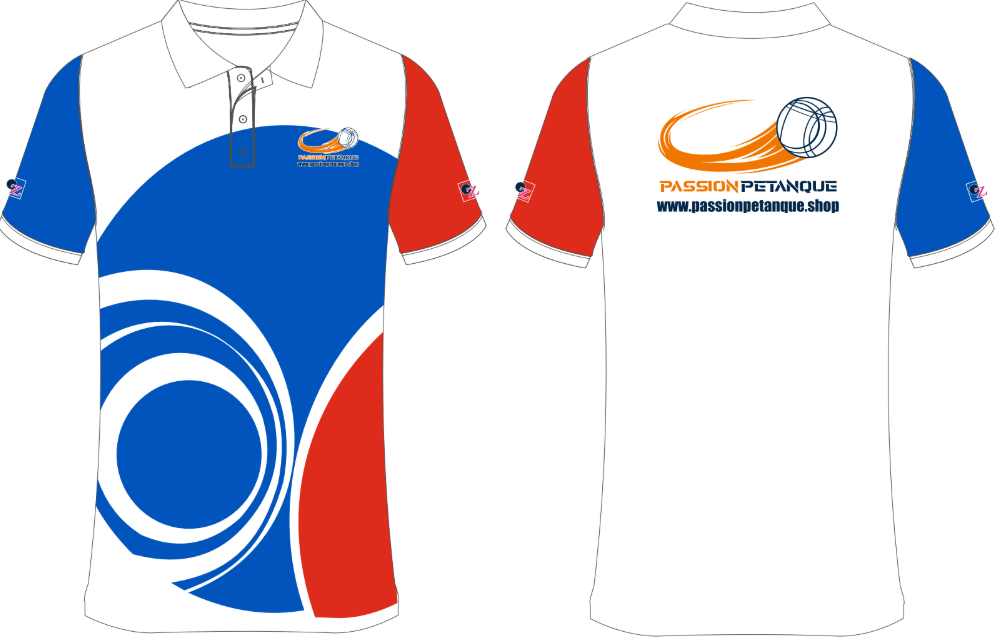POLO BBR PASSION PETANQUE.SHOP