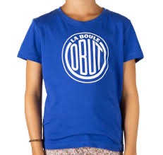 Tee-shirt enfant bleu