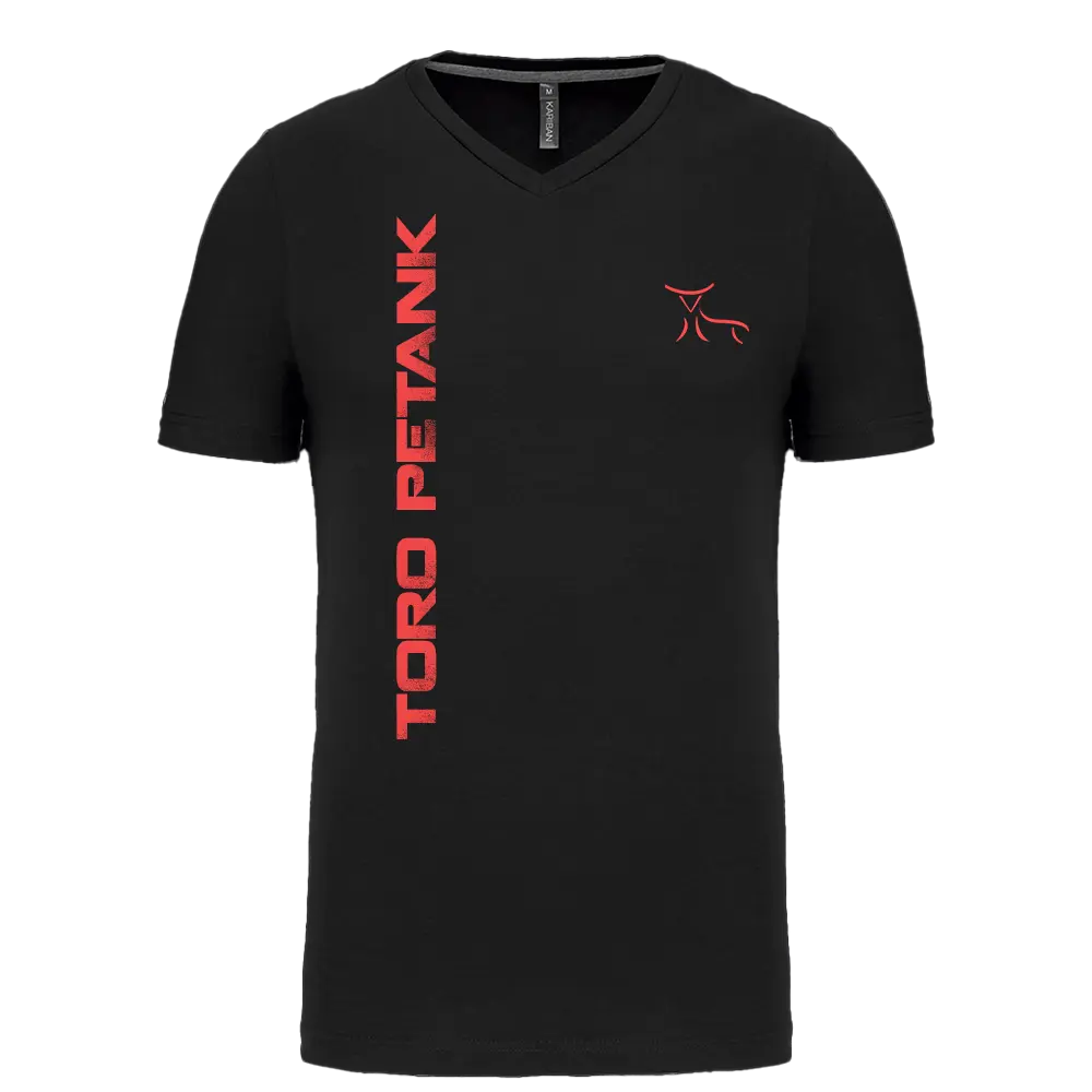 Tee shirt col V