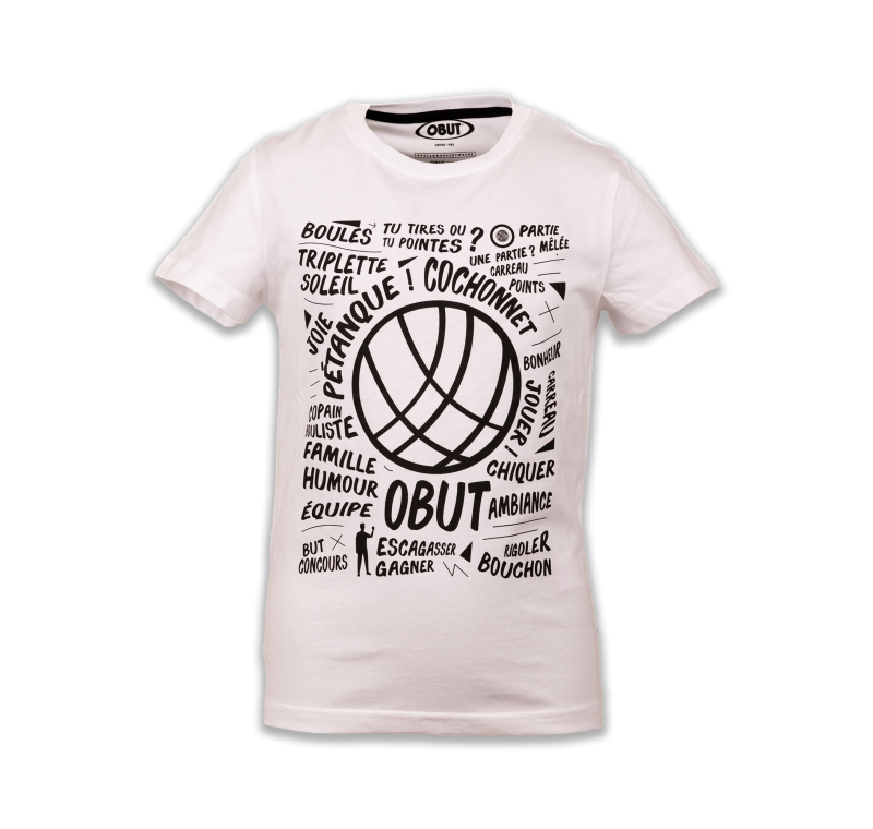 TEE-SHIRT ENFANT GRAFF BLANC