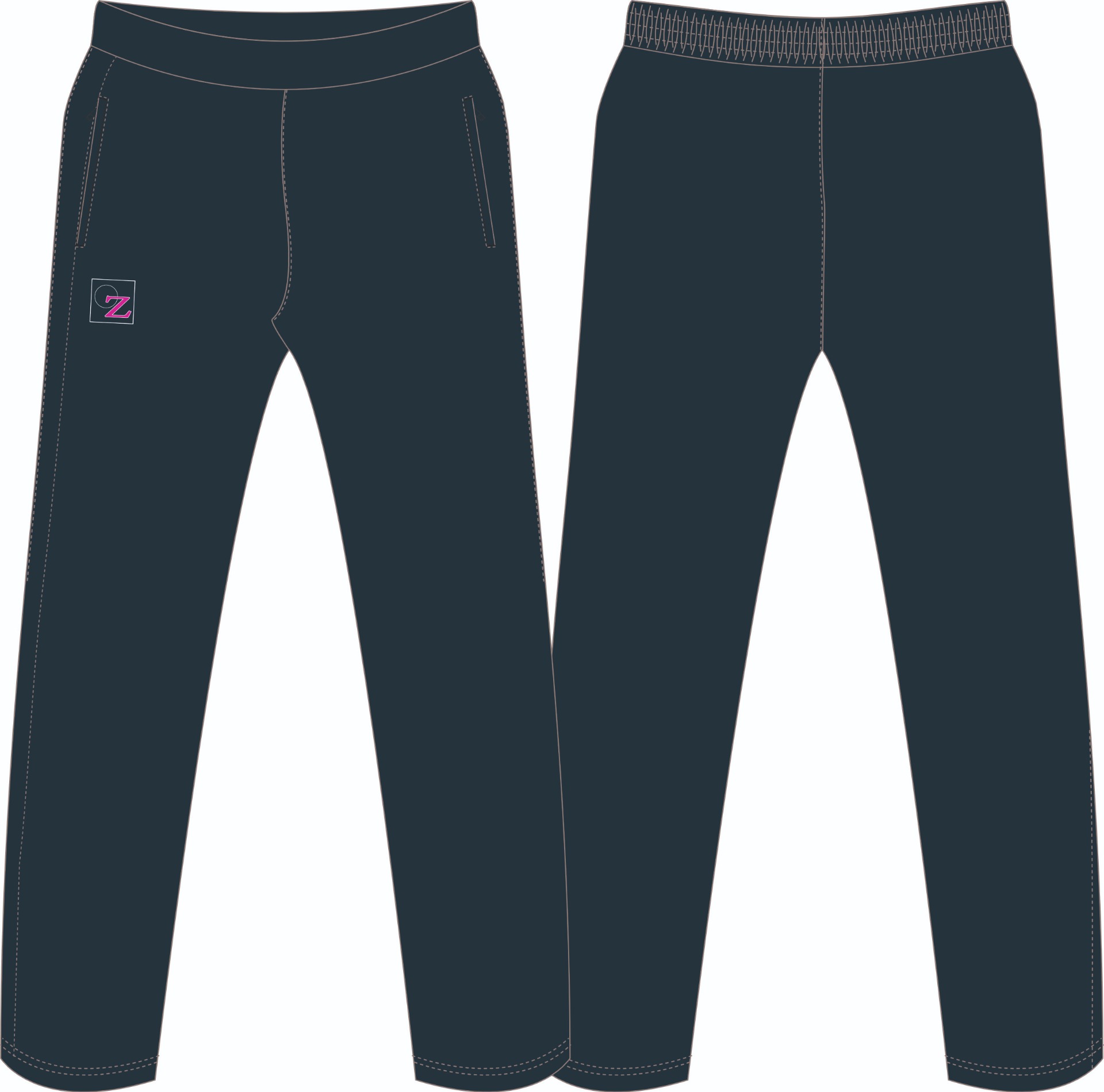 Pantalon uni