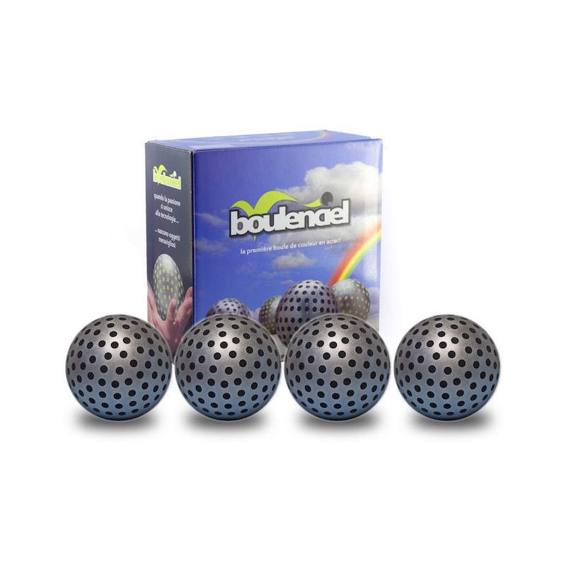 SET DE 4 BOULES NOIRES